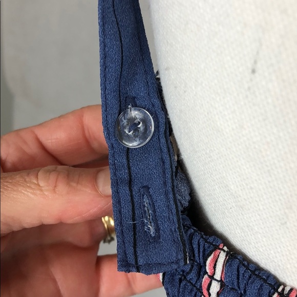 Band Of Gypsies Striped Halter / Crop Top SzM - Picture 6 of 8